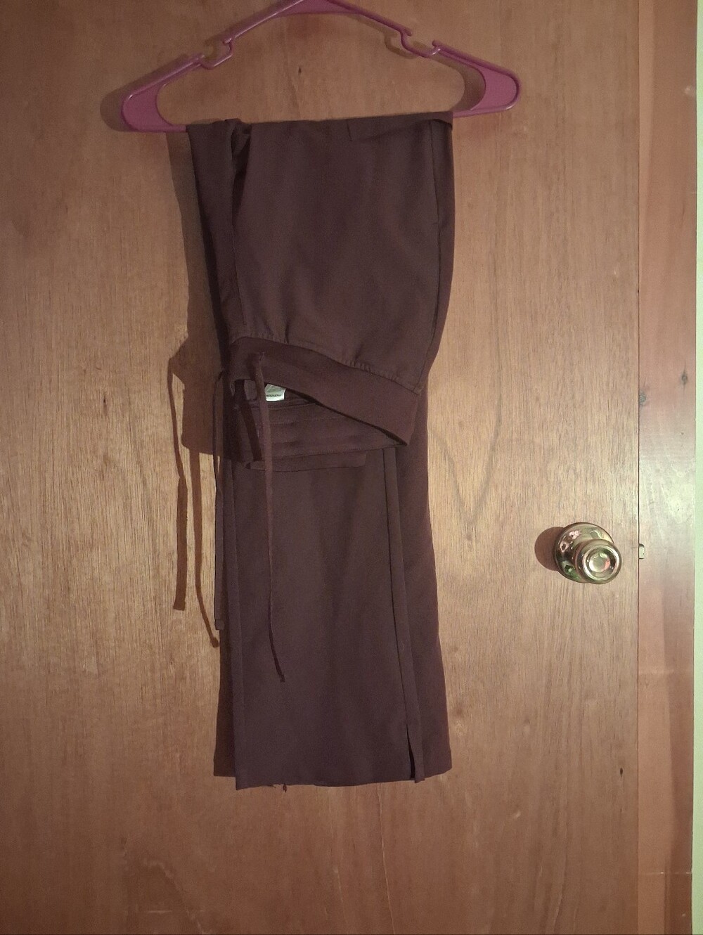 Mandala Scrub Pants Plum XS